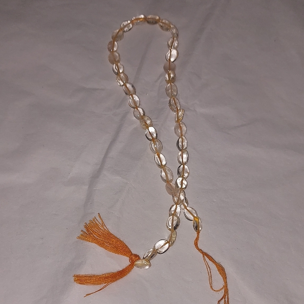 Citrine Stone BEADS .